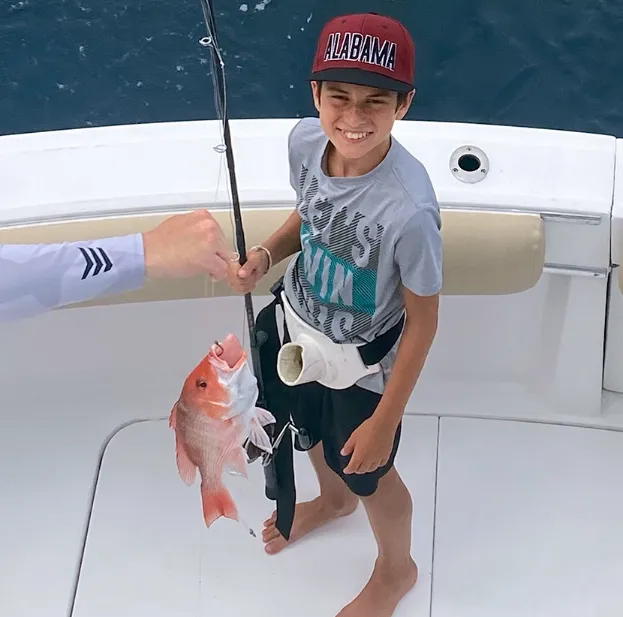 family-friendly fishing charter out of destin, fl